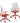 Seattle Mid Back Office & Home Chair (Red)