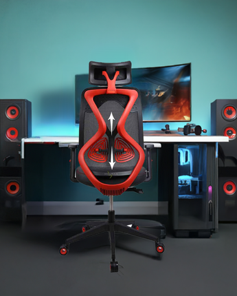 Xenon Gamer Red High Back Gaming Chair