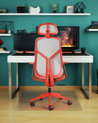 Seattle Red High Back Office Chair (Red)