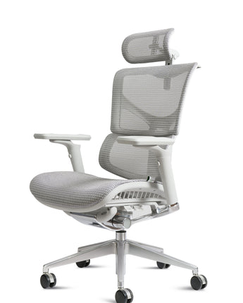 Equal Plus White High Back