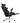 Black Seoul Imported Ergonomic Office & Home Chair with Synchro Tilt, Fabric Seat, Mesh Back, Lumbar Support, Adjustable Seat Depth, Arms & Headrest