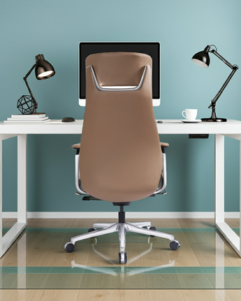 Vienna High Back Leather Office Chair