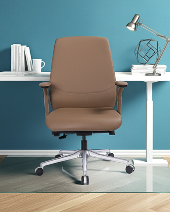 Vienna Mid Back Leather office chair