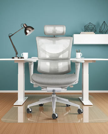 Equal Plus White High Back