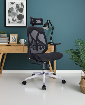 Xenon Black High Back Office Chair