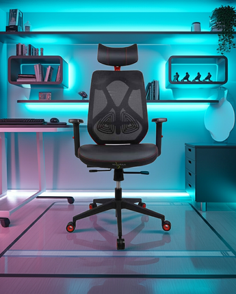 Xenon Gamer Red High Back Gaming Chair