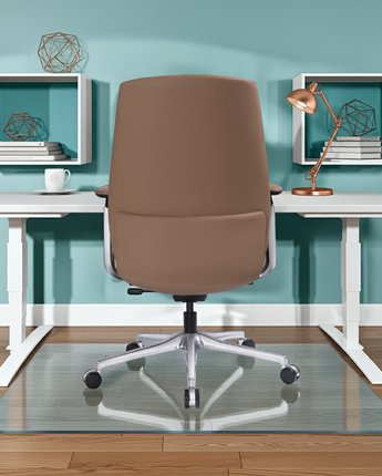Vienna Mid Back Leather office chair