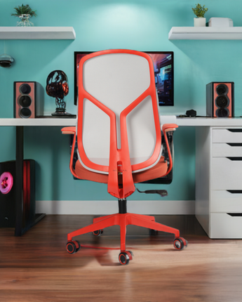 Seattle Mid Back Office & Home Chair (Red)